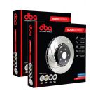 2 x DBA 5000 Curved Disc Brake Rotor Black 378mm DBA52072BLKCSR DBA52072BLKCSL