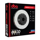 DBA 5000 T3 Slotted Disc Brake Rotor Left (Single) Black 390mm