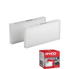 Ryco Cabin Air Filter RCA212P + Service Stickers