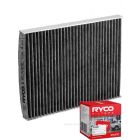 Ryco Cabin Air Filter Activated Carbon RCA189C + Service Stickers