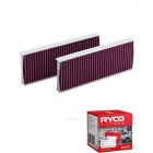 Ryco Cabin Air Filter Microshield RCA174MS + Service Stickers