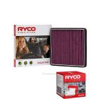 Ryco Cabin Air Filter Microshield RCA247MS + Service Stickers
