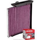 Ryco Cabin Air Filter Microshield RCA284MS + Service Stickers