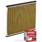 Ryco Cabin Air Filter N99 MicroShield RCA140M + Service Stickers