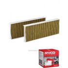 Ryco Cabin Air Filter N99 MicroShield RCA174M + Service Stickers