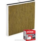 Ryco Cabin Air Filter N99 MicroShield RCA270M + Service Stickers