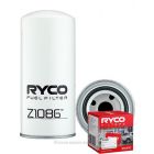 Ryco Fuel Filter Z1086 + Service Stickers