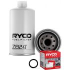 Ryco Fuel Filter Z824 + Service Stickers