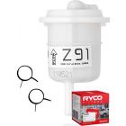 Ryco Fuel Filter Z91 + Service Stickers