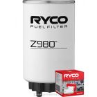 Ryco Fuel Filter Z980 + Service Stickers