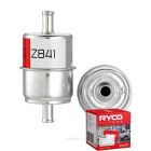 Ryco Fuel Filter Heavy Duty Spin-On Z841 + Service Stickers