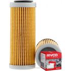 Ryco Motorcycle Oil Filter RMC135 + Service Stickers