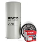 Ryco Oil Filter Z211 + Service Stickers