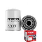 Ryco Oil Filter Heavy Duty Spin-On Z209 + Service Stickers
