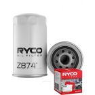 Ryco Oil Filter Heavy Duty Spin-On Z874 + Service Stickers