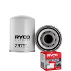 Ryco Oil Filter Heavy Duty Spin-On Hydraulic Z376 + Service Stickers