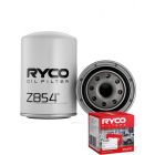 Ryco Oil Filter Heavy Duty Spin-On Hydraulic Z854 + Service Stickers
