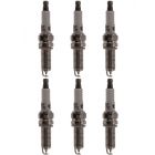 6 x Denso HP Nickel Twin Tip TT Spark Plugs XUH20TTI