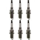 6 x Denso Nickel Spark Plugs K16PR-U11