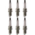 6 x Denso Nickel Spark Plugs K20PR-U