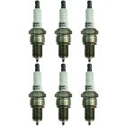 6 x Denso Nickel Spark Plugs W16EX-U