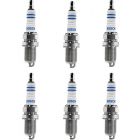 6 x Bosch Spark Plug Nickel