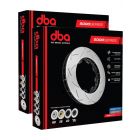 2 x DBA Disc Brake Rotor Ring T3 Slotted 5000 Series
