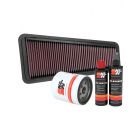 K&N 4WD Filter Service + Recharger Kit