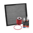 K&N 4WD Filter Service + Recharger Kit