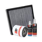 K&N 4WD Filter Service + Recharger Kit