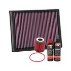 K&N 4WD Filter Service + Recharger Kit
