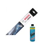 Bosch Micro Edge Wiper Blade 530mm + Windshield Washer Fluid