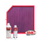 BMC Air Filter FB01030 + Aerosol Oil & Washing Kit