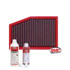 BMC Air Filter FB140/01 + Aerosol Oil & Washing Kit