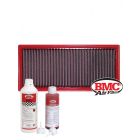 BMC Air Filter FB118/01 + Aerosol Oil & Washing Kit