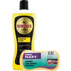 Simoniz Shampoo & Wax Intensive Cleaning Formula 500ml + Holts HD Jumbo Sponge