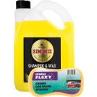 Simoniz Car Wash Shampoo & Wax 2 Litres + Holts HD Jumbo Sponge