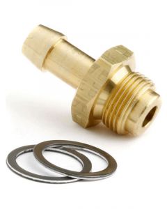 Holley Fitting Fuel Bowl 9/16-24" Thread to 5/16" Inlet Brass Gold