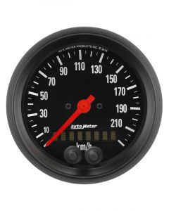 Auto Meter 3-3/8" GPS Speedometer, 0-225 KM/H, Z-Series