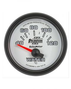 Auto Meter 2-1/16" Water Temp, 40-120 C, Air-Core, Phantom II