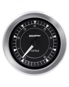 Auto Meter Chrono Tachometer Gauge 3-3/8" In-Dash Electric, 0-10K RPM