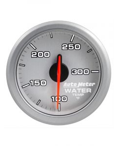 Auto Meter 2-1/16" Water Temp, 100-300`F, Air-Core, Airdrive, Silver