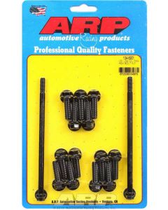 ARP Oil Pan Bolt Kit Steel Black Hex Head Chevy Small Block LS1