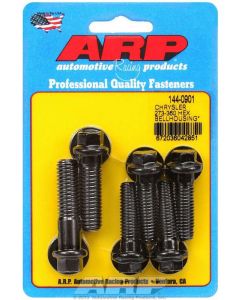 ARP Bellhousing Bolt Hex Nut For SB Chrysler 3/8-16 x1.375" Black