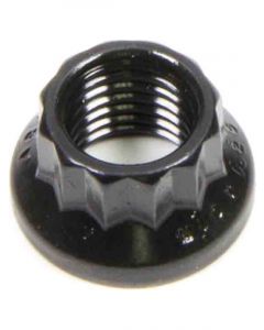 ARP Nut 12PT 10mmX1.25 Thread 12mm Socket Chromoly Black 1pc