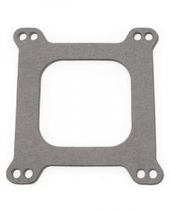 Edelbrock Carburettor Base Gasket Nitrile Rubber 4Barrel Open Centre .032"