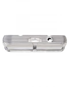 Edelbrock Valve Covers Classic Series Stock Finned Logo For Chrysler SB P…