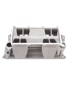 Edelbrock Intake Manifold Victor Tunnel Ram Base Natural Chevy Small Block