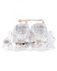 Edelbrock Throttle Linkage Kit Progressive Dual Quad Inline Mount Kit