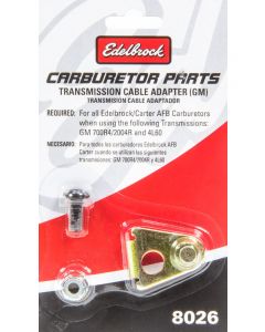Edelbrock Throttle Valve Cable Adapter Steel